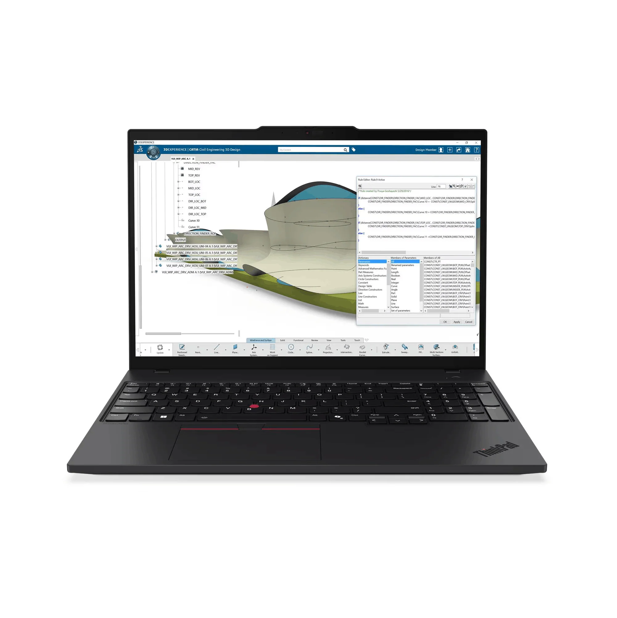 LENOVO THINKPAD P16S GEN 4 (AMD) 21RX001NIX