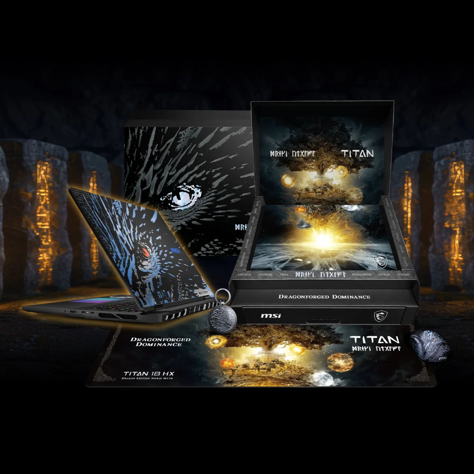 MSI TITAN 18 HX DRAGON EDITION NORSE MYTH (A2XWIG-439IT) - Image 12